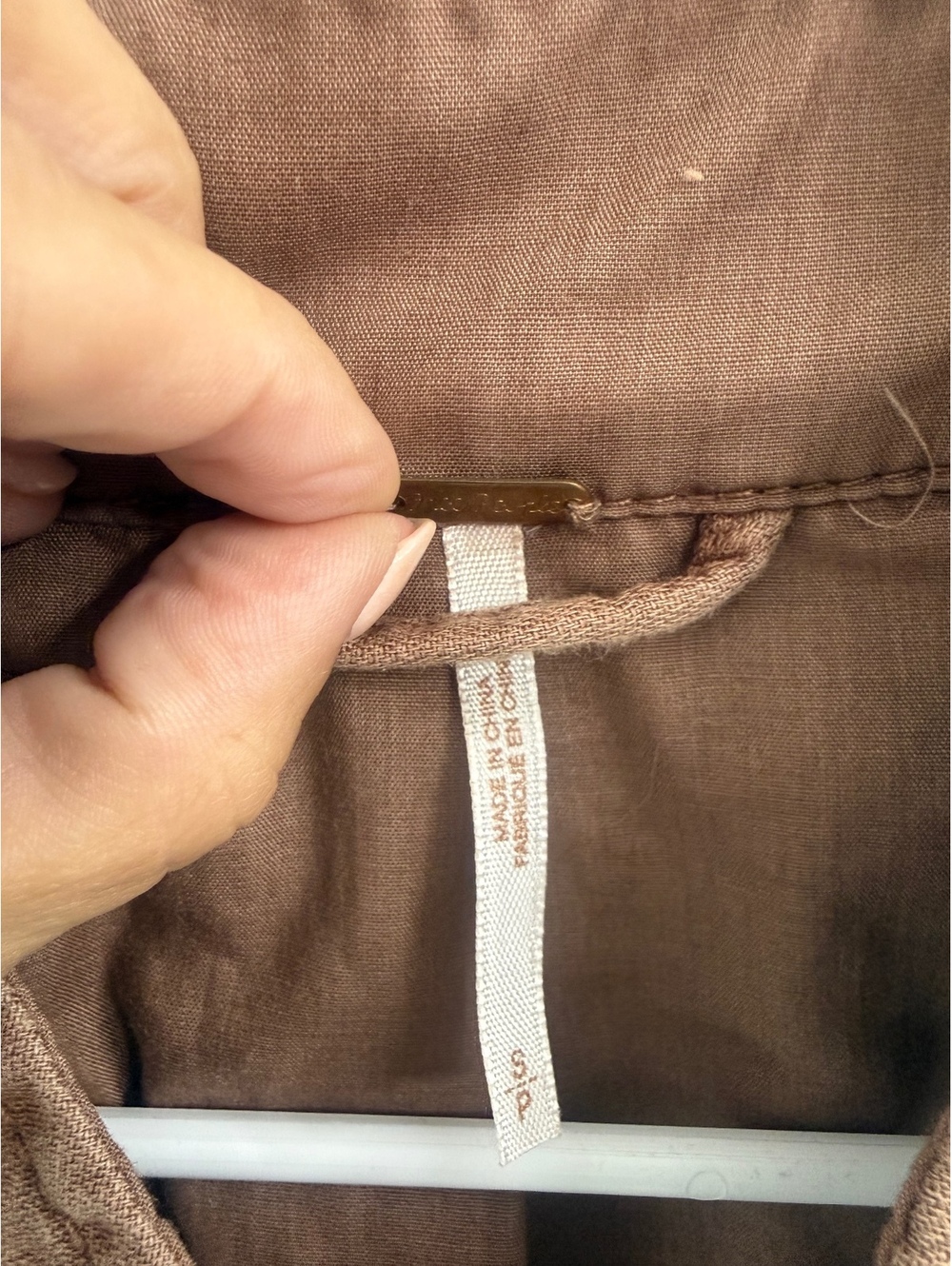 Free People Utility Jacket - cotton/linen blend - Picture 4 of 6